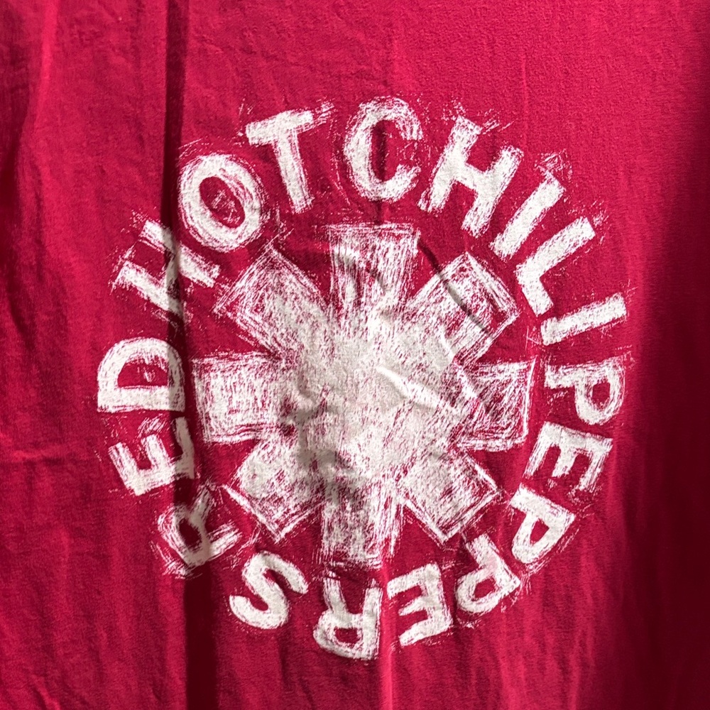 Red Hot Chili Peppers Red Tee XL